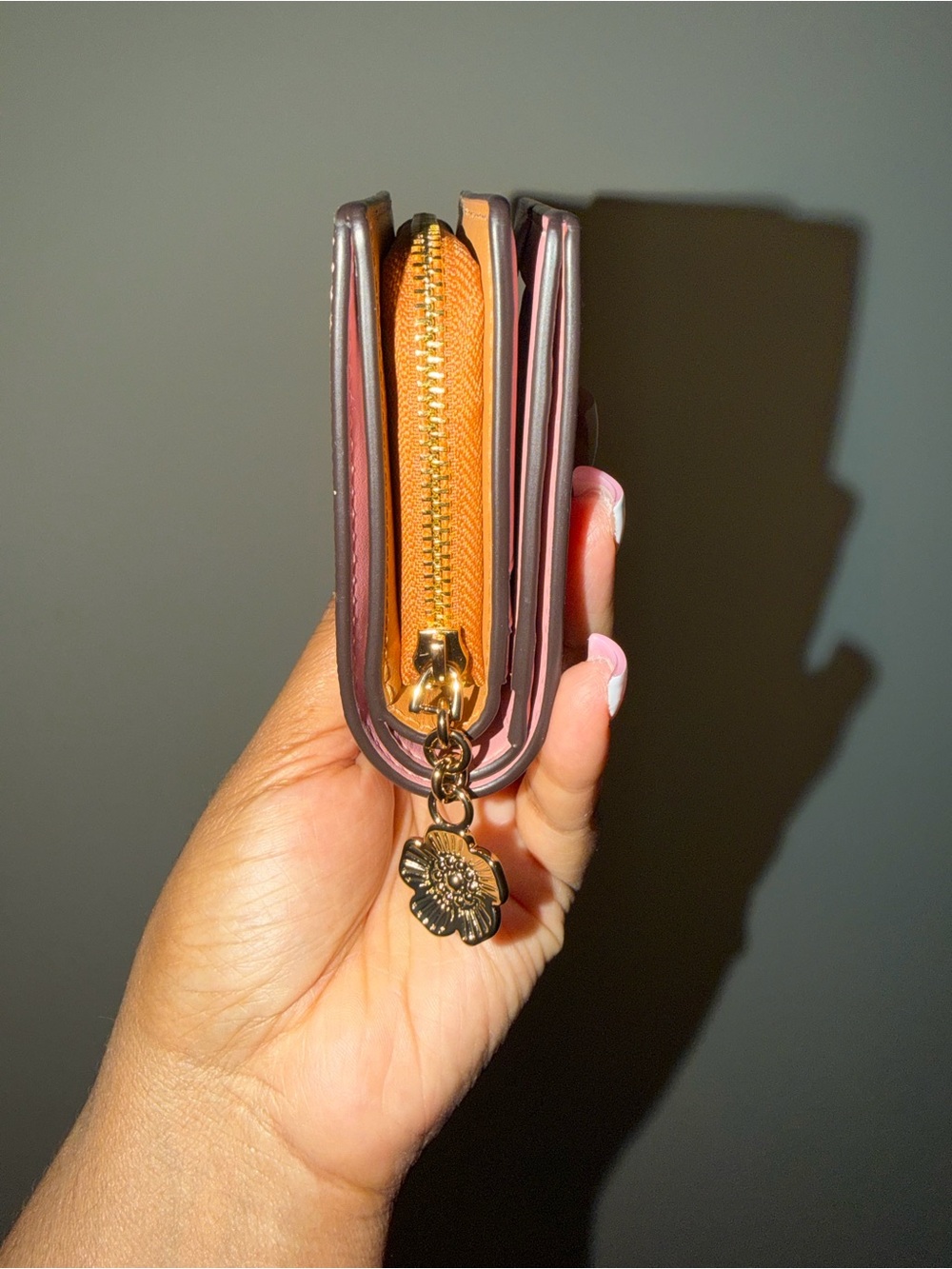 Coach Powder Pink Snap Wallet - Picture 2 of 6